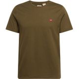 Levi's Original Housemark T-shirt met korte mouwen voor heren, Olijfnacht