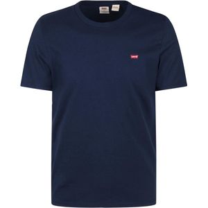 Levi' T shirt Original Donkerblauw Heren Regular fit