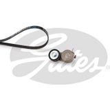 GATES Multiriemset - OPEL,FORD,FIAT - Voor Voertuigen Met Airco