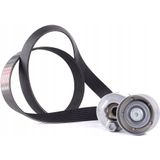 GATES Multiriemset - OPEL,FORD,FIAT - Voor Voertuigen Met Airco