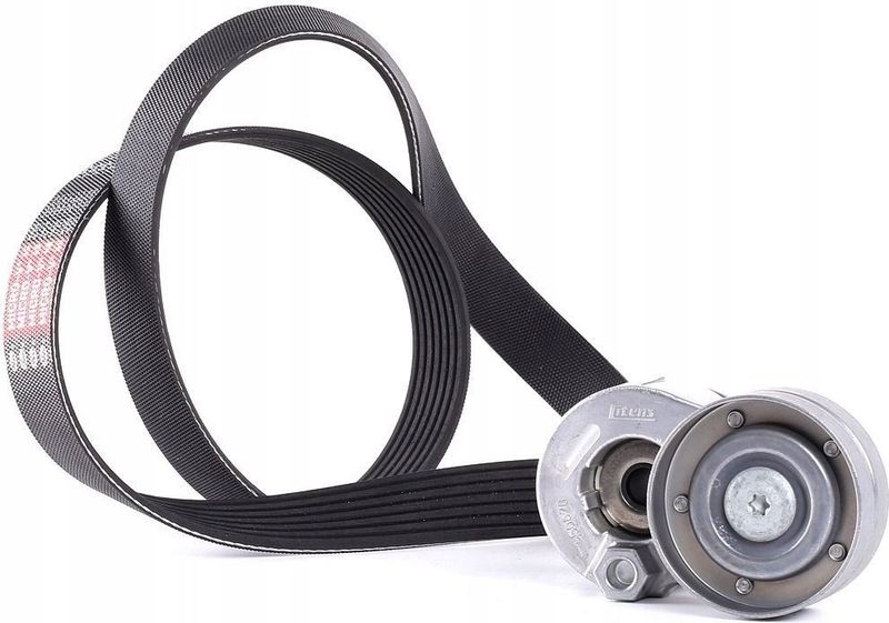 GATES Multiriemset - OPEL,FORD,FIAT - Voor Voertuigen Met Airco