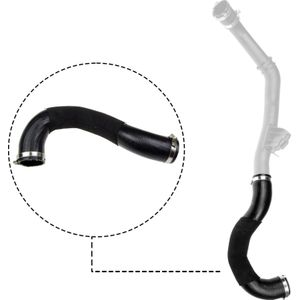 Ford - Laadluchtslang - Zwart - Intercoolerslang - Slanglengte 650 mm