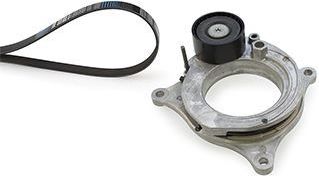 GATES Poly-V-riem set BMW,MORGAN K266PK1153 Multiriemset