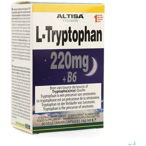 Altisa - L-Tryptophan - Vitamine B - 220mg - 30 Capsules