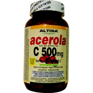 Altisa - Acerola Vitamine C - Kauwtabletten - 100 Stuks