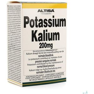 Altisa - Kalium - Capsules - 200mg - 90 Stuks