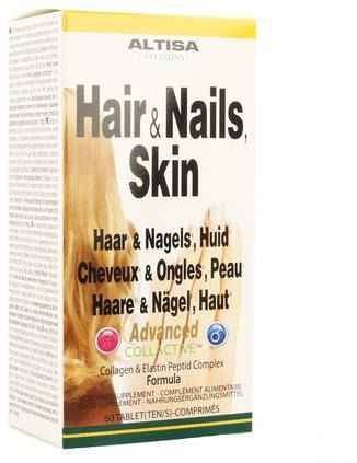Altisa - Haar & Nagels, Huid Advanced Formula - Tabletten - 60 stuks