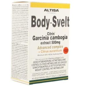 Body-Svelt - Afslankmiddel - 500mg - Garcinia Cambogia - Extracten