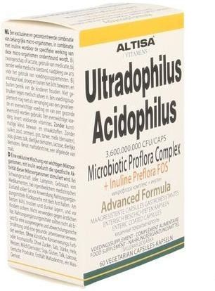 Altisa Ultraphilus Acidophilus + Inuline 60 Capsules