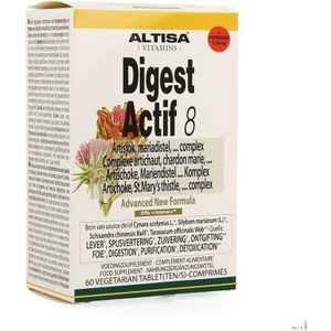 Altisa - Digest Actif 8 Complex - Tabletten - 60 Stuks