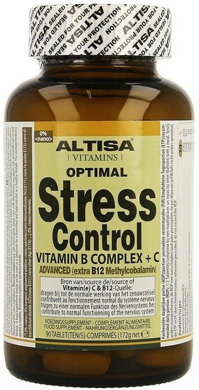 Altisa - Optimal Stress Control B Complex + C - Pot 90 Capsules