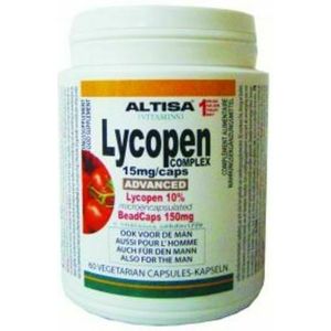 Altisa - Lycopen Complex - Capsules - 10% - Tomaat - Selenium - Zink