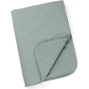 Doomoo Dream - Babydeken - Biokatoen - Ultrazacht - 75X100 cm - Tetra Jersey Green