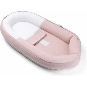 Doomoo Cocoon - Babynestje - Organisch Katoen - 74 x 46 cm - Chiné Pink