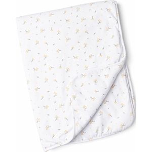 Doomoo Dream - Babydeken - Biokatoen - Ultrazacht - 75X100 cm - Flower Yellow