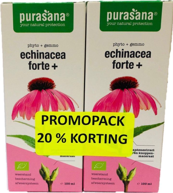2X Echinacea forte vegan bio 100 ml