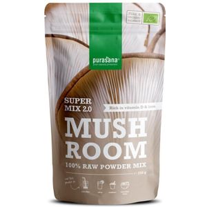 Purasana Superfoods Super Mix Mushroom Poeder 250gr