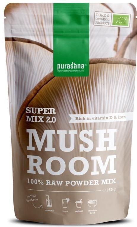 Purasana Superfoods Super Mix Mushroom Poeder 250gr