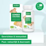 Purasana Gember bio 250 mg 60 vegicapsules
