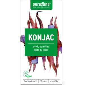 Purasana Konjak Extract 530 mg 90 Vegacapsules