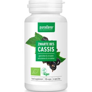 Pit&Pit - Zwarte bes capsules bio 100 pcs. - Zwarte bes blad - Van biologische landbouw