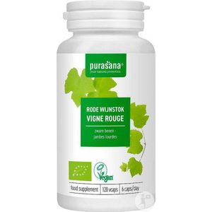 Bio Rode Wijnstok 315Mg Pura