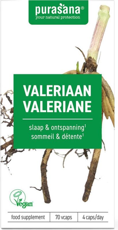 Purasana Valeriaan Capsules 70VCP