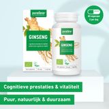Purasana Ginseng vegan bio 80 Vegetarische capsules