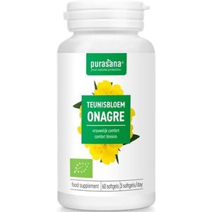 Purasana Teunisbloem/onagre bio 60 capsules