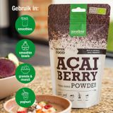Purasana Acai bessen poeder/poudre baies d'acai vegan bio 100 gram
