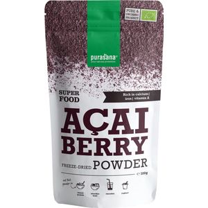 Purasana Acai bessen poeder/poudre baies d'acai vegan bio 100 gram