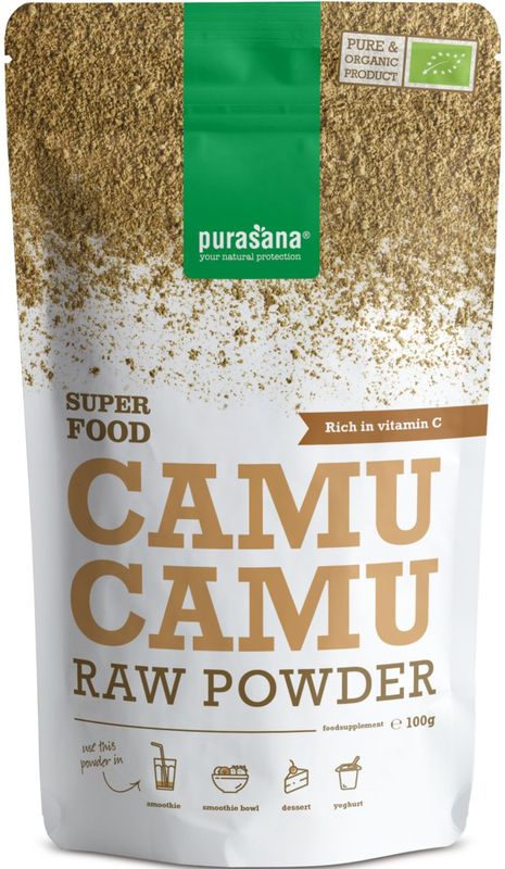 Purasana Camu Camu poeder/poudre vegan bio 100 gram