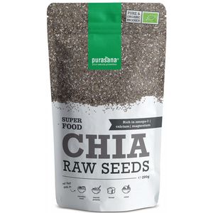 Purasana Chia zaden/graines vegan bio 200 gram