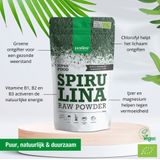 Purasana Spirulina poeder/poudre spiruline vegan bio 200 gram