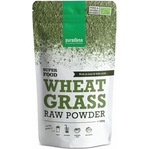 Purasana Wheat Grass Powder Bio 200 gr
