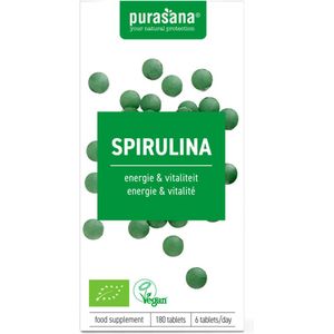 Purasana Spirulina 500 mg 180 tabletten