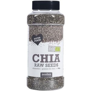 PURASU31 / PURASU32 - Chiazaden biologisch 350gr / 700gr (BIO. Chiazaden. Organic en vegan zaden. Een bron van omega-3, vitaminen en mineralen en rijk aan vezels.) -  Purasana