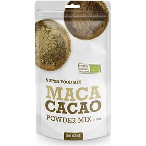 Purasana Maca Cacao Mix Poeder Bio 200 gr