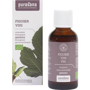 PURAGM02 - Puragem vijg 50ml (BIO & VEGAN. Puragem Vijg. 50 ml, druppels. Voor huid, haar en nagels. Ondersteunt de darmfunctie. Bron van antioxidanten.) -  Purasana