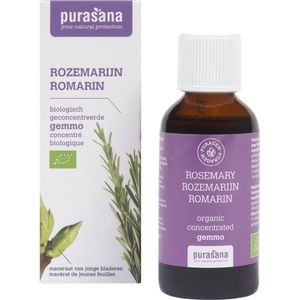 PURAGM04 - Puragem rozemarijn 50ml (BIO. Puragem Rozemarijn. 50ml, druppels. Bevordert de spijsvertering. Ondersteunt de lever. Voor de weerstand.) -  Purasana