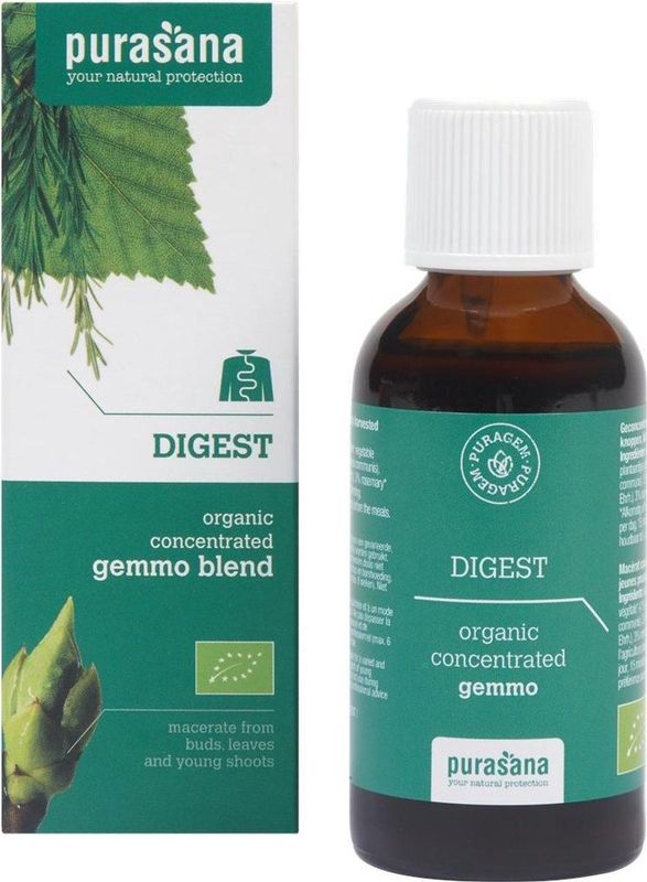 Purasana - Puragem Digest - Bio - 50ML - Natuurlijke Ingrediënten