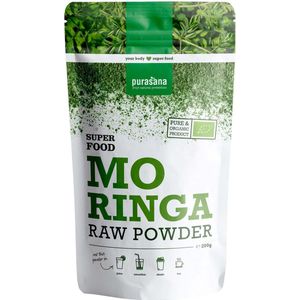 Purasana Moringa Poeder 200 Gram - Biologisch Moringa Oleifera