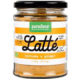 Purasana Kurkuma Gember Latté Bio 120 gr