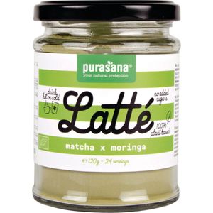 Purasana Matcha Moringa Latté Bio 120 gr