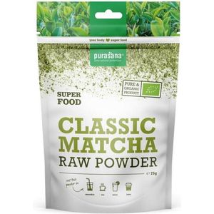 Purasana Matcha Classic Raw Powder - 75 gr