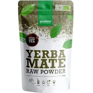 Purasana Yerba Maté Thee Poeder 102 gr