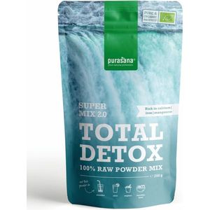 Purasana Total Detox Poeder Mix 2.0 250 gr