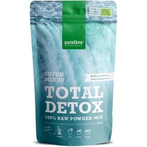 Purasana Total Detox Poeder Mix 2.0 250 gr