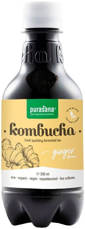 Purasana Komboecha Drink Fresh Gember Bio 330 ml