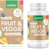 Purasana Multivitaminen Fruit & Veggie 60 capsules